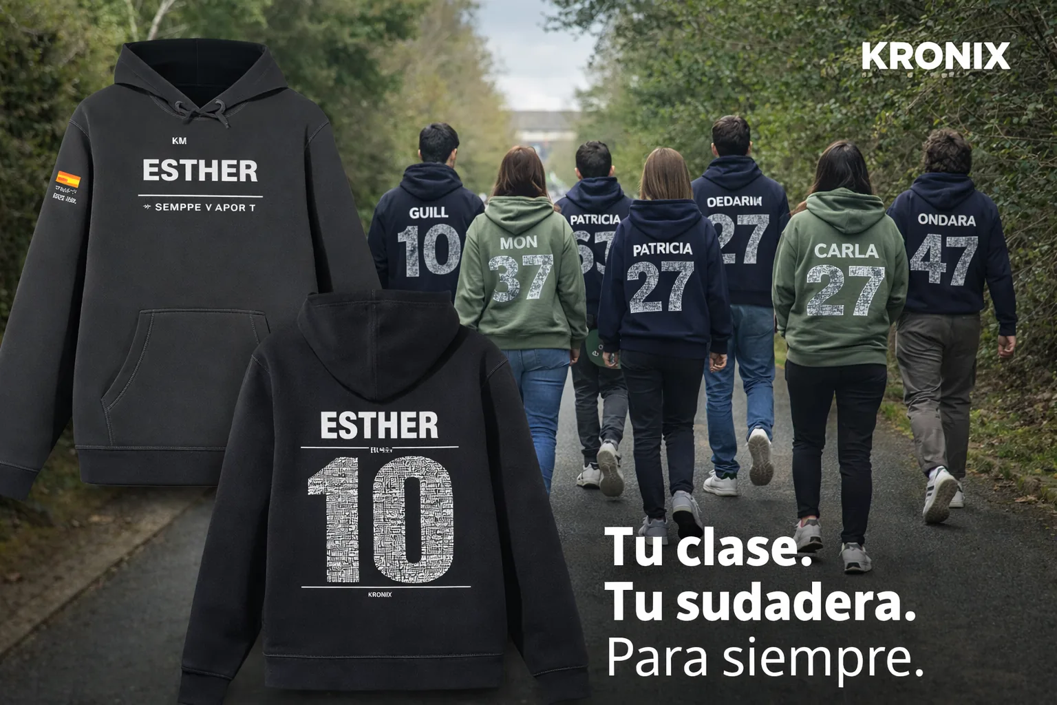 Sudaderas para 4.º de ESO en Madrid