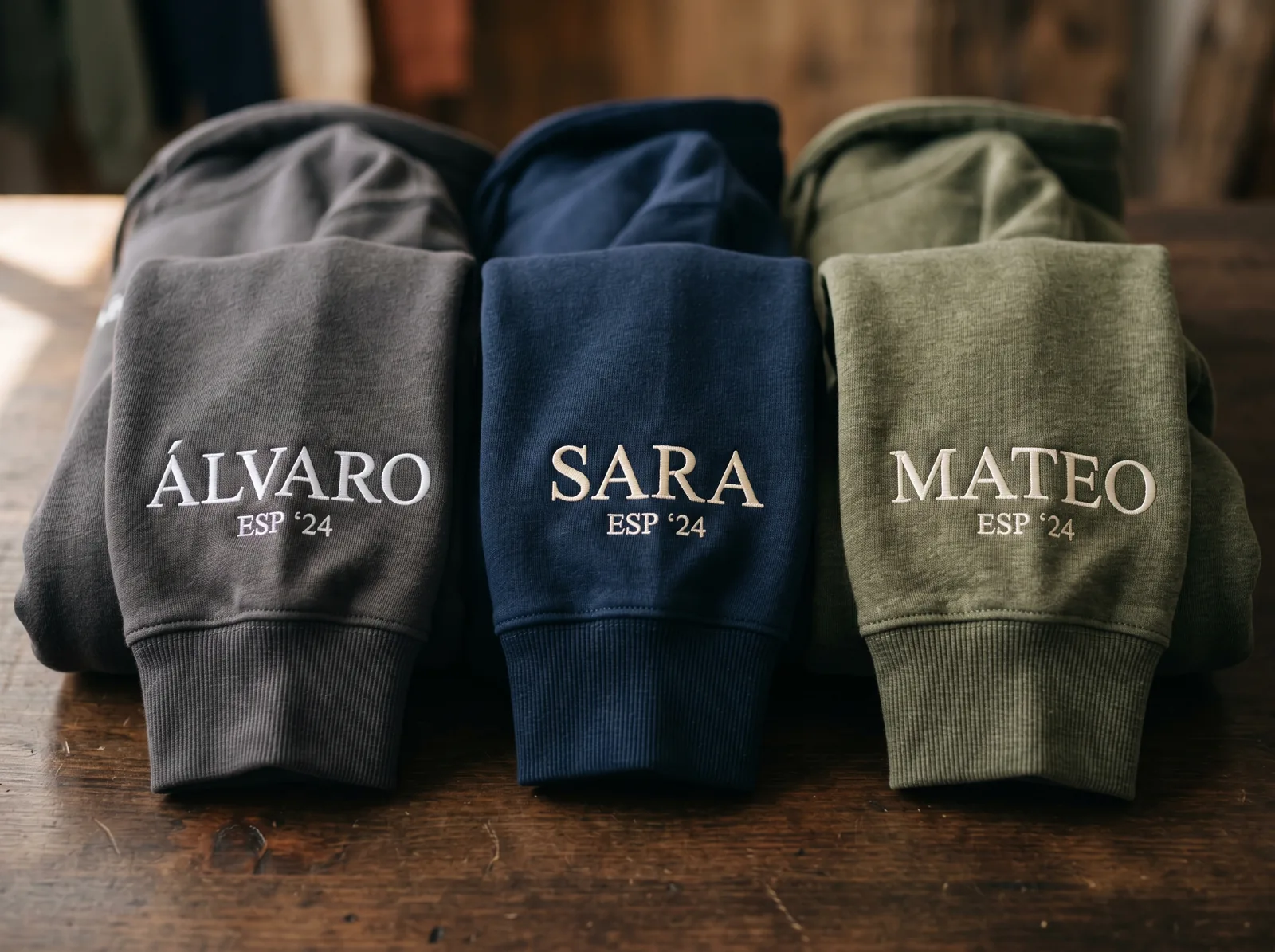 Sudaderas de grupos en Madrid