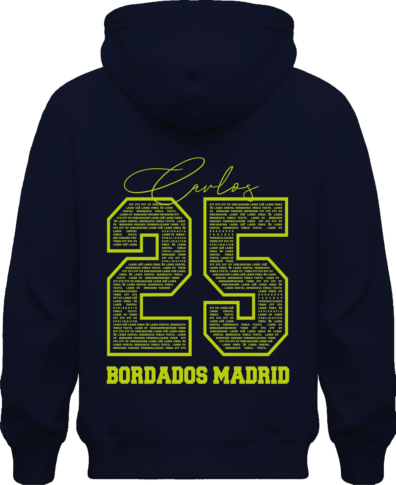 Sudaderas de grupos personalizadas en Madrid